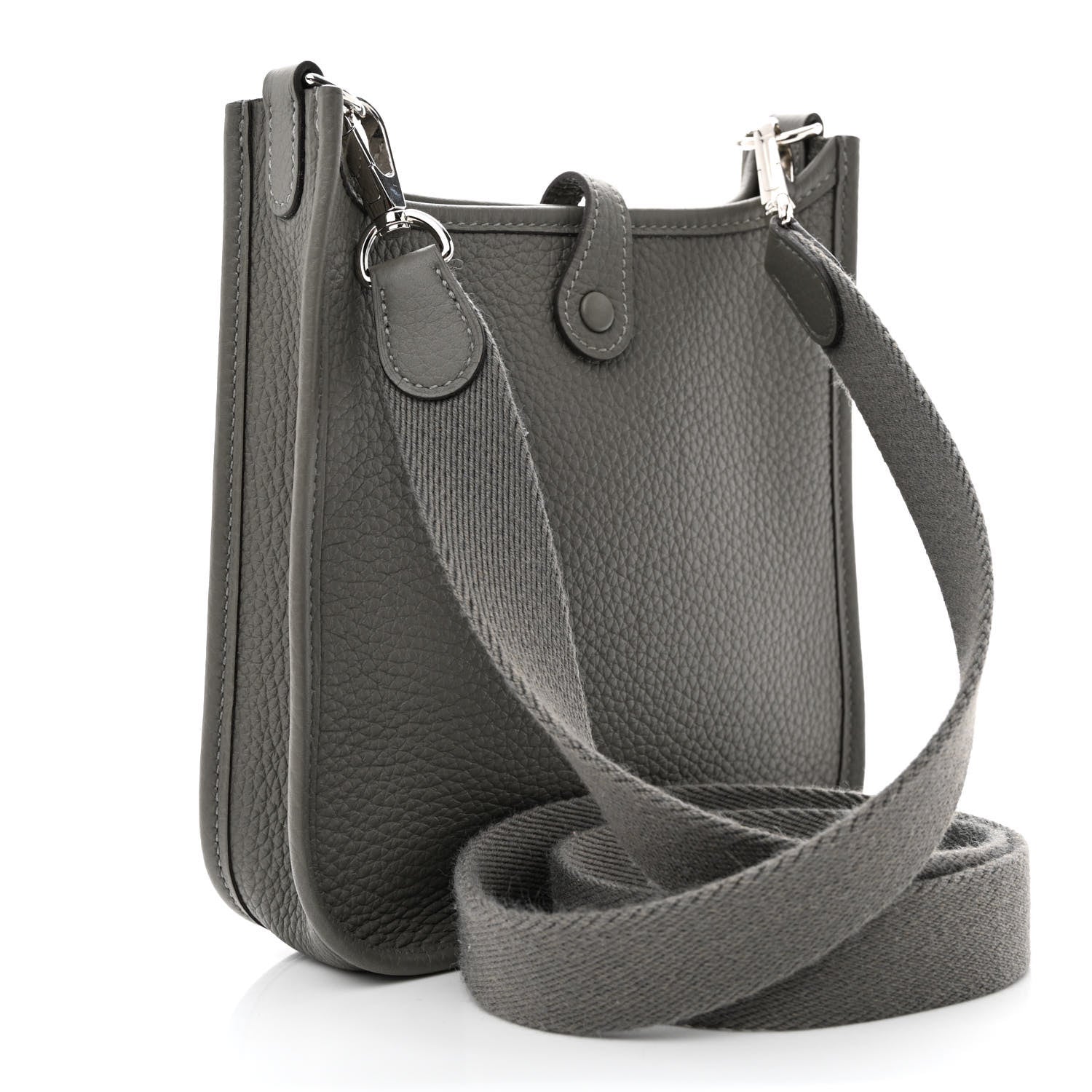 Hermes Taurillon Clemence Evelyne TPM Etain 3 of 10