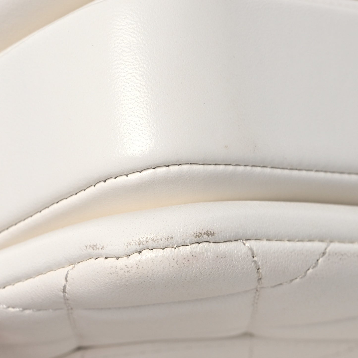 Lambskin Quilted Small Trendy CC Dual Handle Flap Bag White