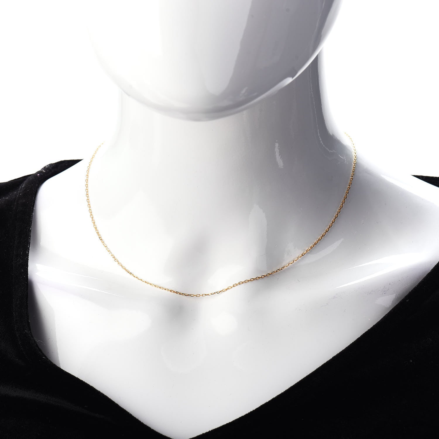 Cartier 18K Yellow Gold Chain Necklace 2 of 5