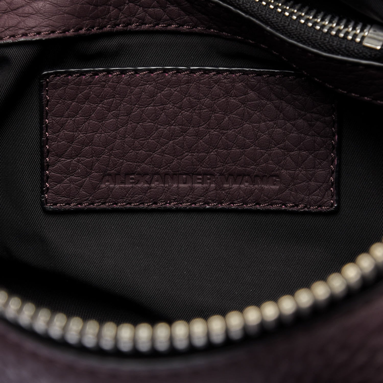 Alexander Wang Pebbled Calfskin Mini Rockie Oxblood 9 of 9