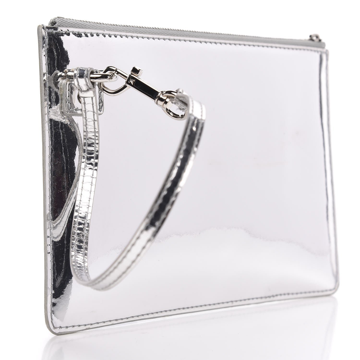 Louis Vuitton Monogram Miroir Inventeur Pochette Plat Silver 3 of 6