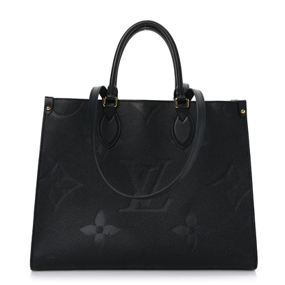Louis Vuitton Empreinte Monogram Giant Onthego MM Black 1 of 8