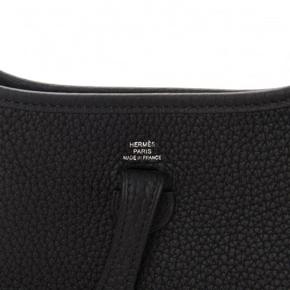 Hermes Taurillon Clemence Evelyne TPM Black 6 of 10