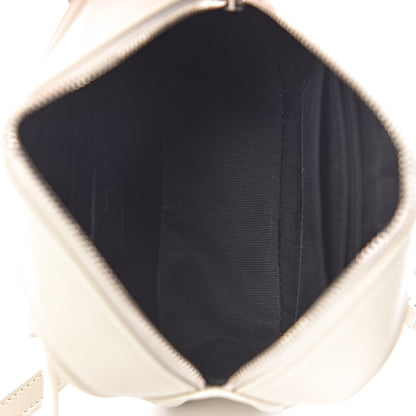 Saint Laurent Calfskin Matelasse Monogram Lou Belt Bag Crema Soft 6 of 9