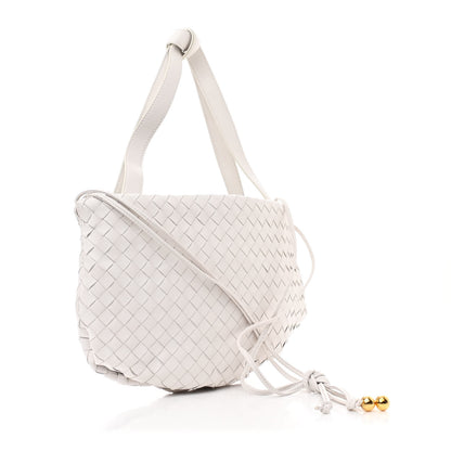 Bottega Veneta Nappa Intrecciato Small Bulb White 3 of 10