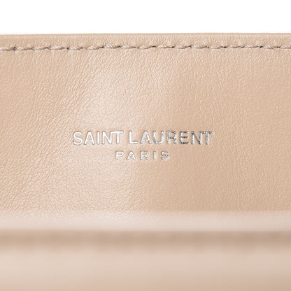 Saint Laurent Calfskin Y Quilted Monogram Large Loulou Shopper Nude Powder 6 of 10