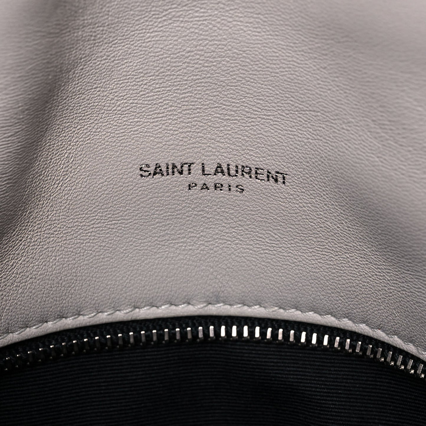 Lambskin Quilted Toy Loulou Puffer Monogram Chain Satchel Blanc Vintage