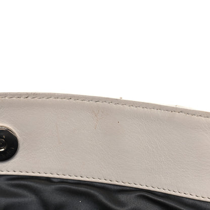 Chanel Calfskin Modern Chain Rhodoid East West Tote White 13 of 15