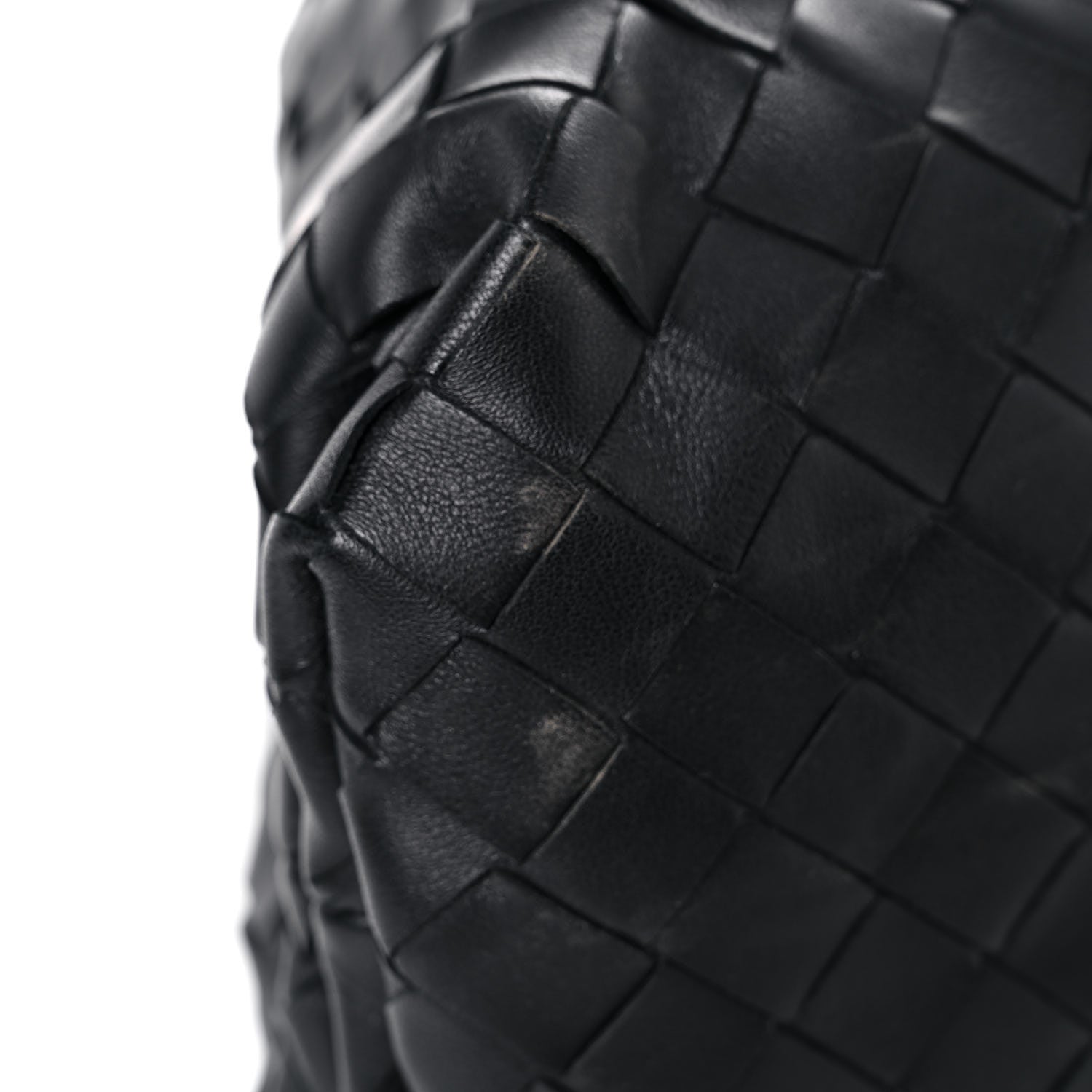 Bottega Veneta Nappa Maxi Intreccio The Pouch Oversized Clutch Black 8 of 11