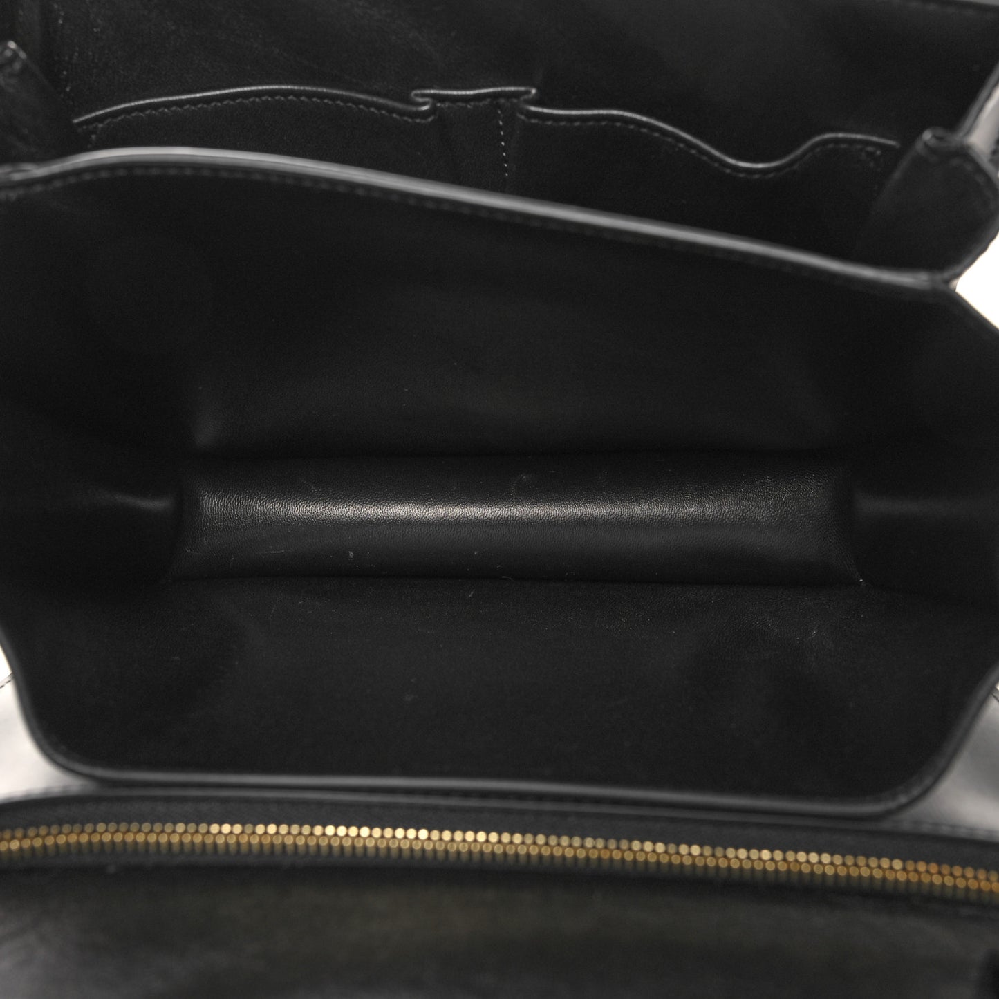 Box Calfskin Medium Classic Box Flap Bag Black