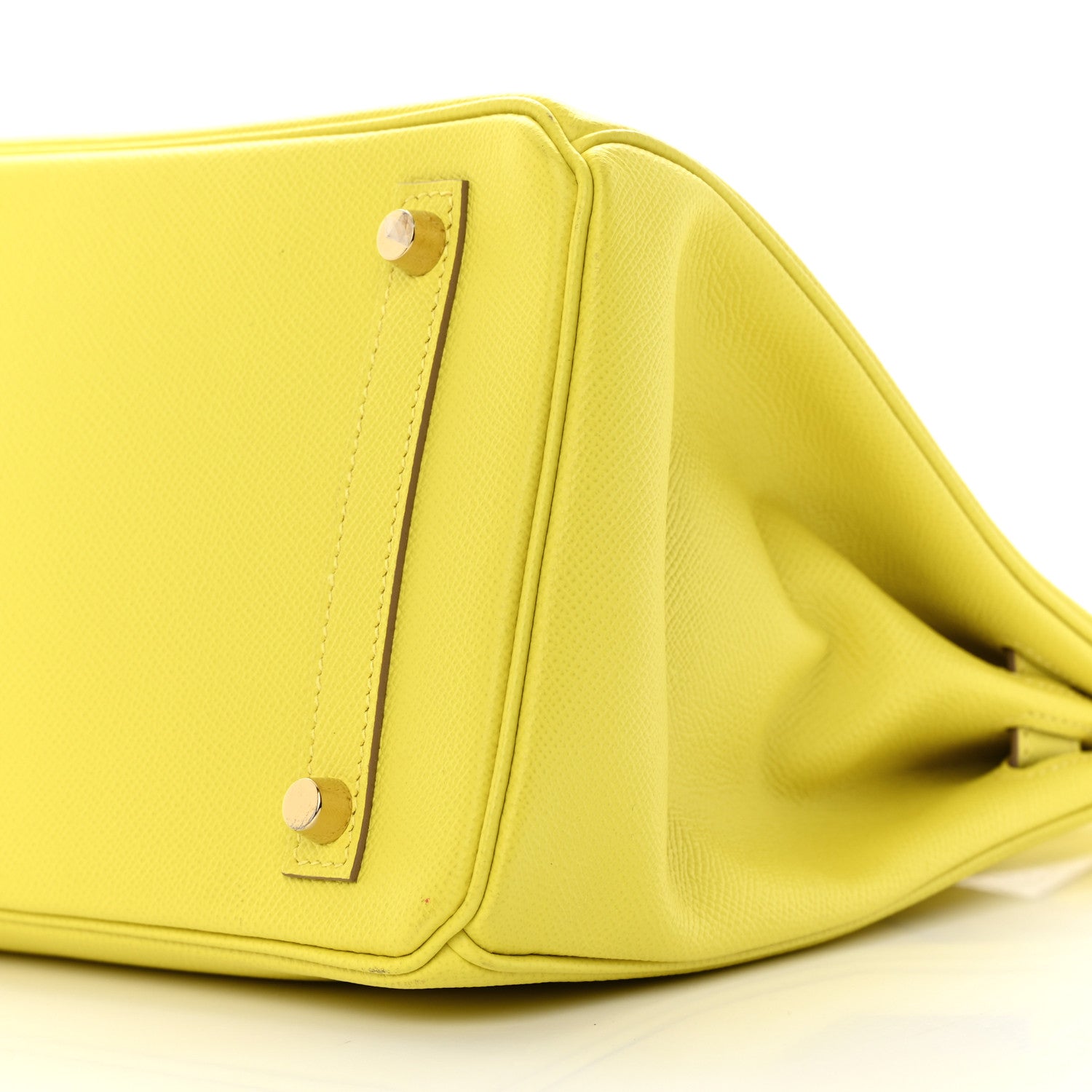 Hermes Epsom BIRKIN 30 Lime 10 of 16