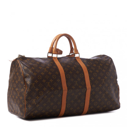 Louis Vuitton Monogram Keepall 55 3 of 10