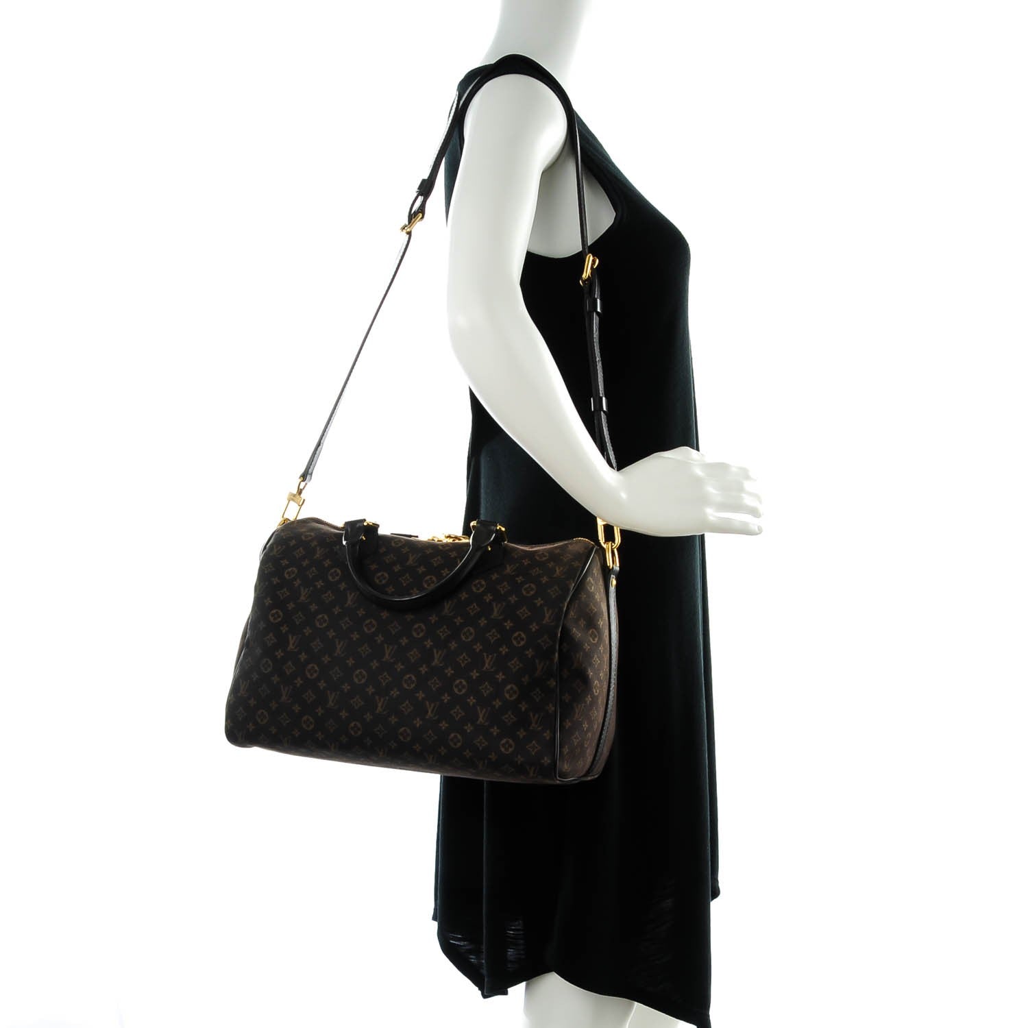Louis Vuitton Monogram Idylle Speedy Bandouliere 30 Fusain 2 of 7