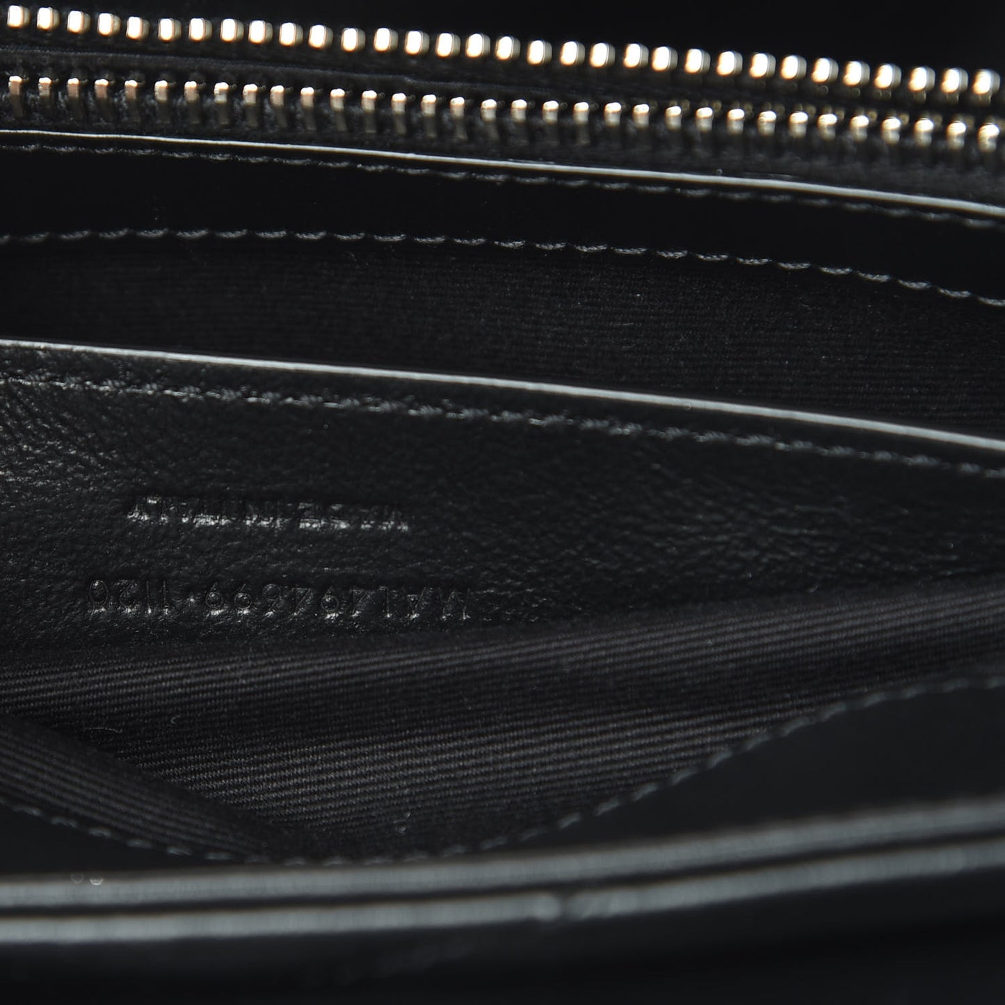 Calfskin Y Quilted Monogram Small Loulou Chain Satchel Black