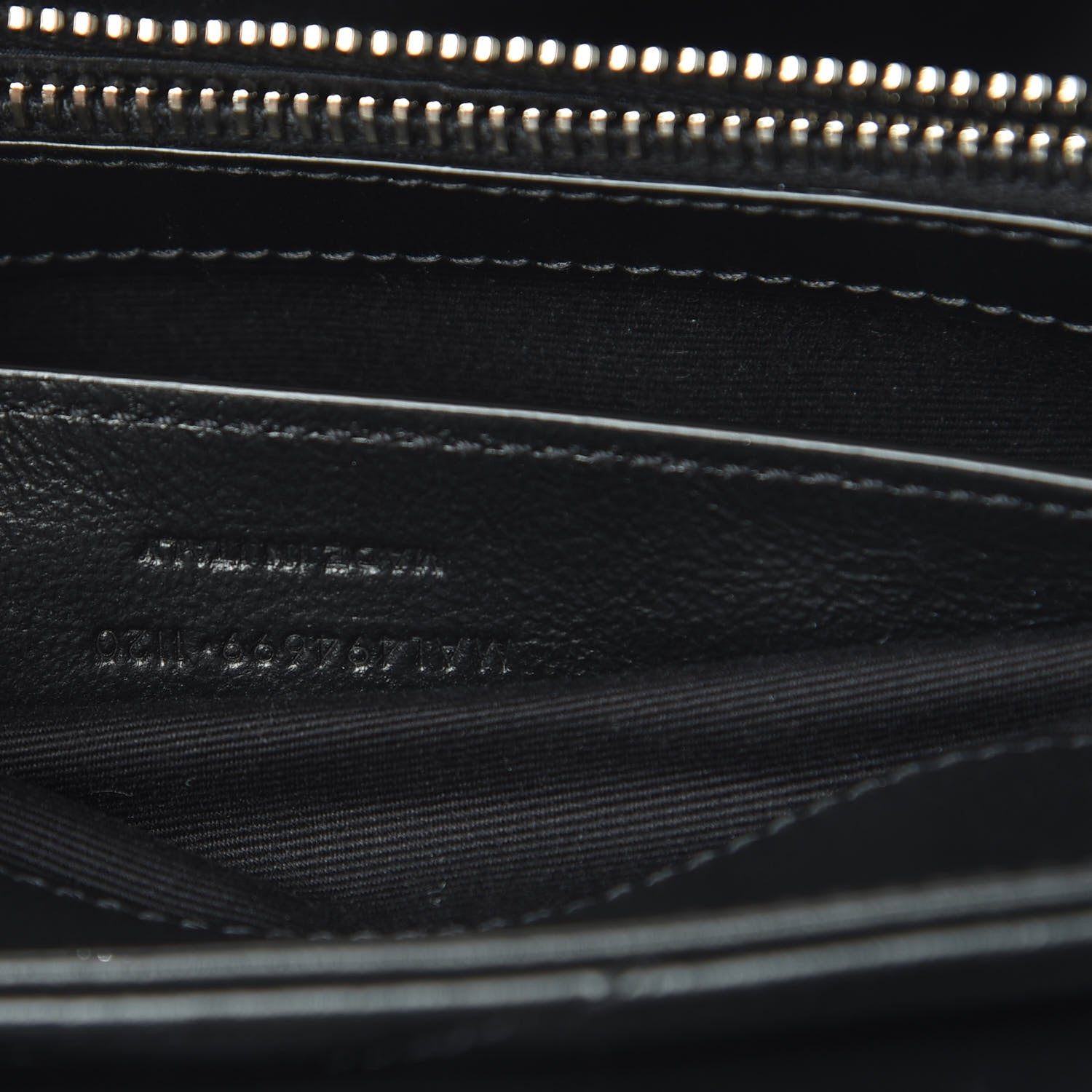 Saint Laurent Calfskin Y Quilted Monogram Small Loulou Chain Satchel Black 8 of 12