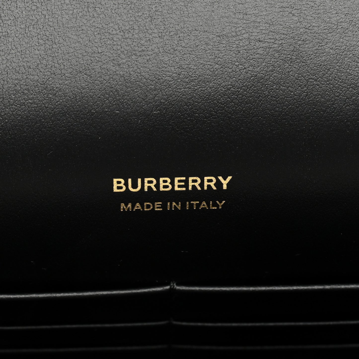Calfskin Monogram TB Mini Flat Crossbody Bag Black