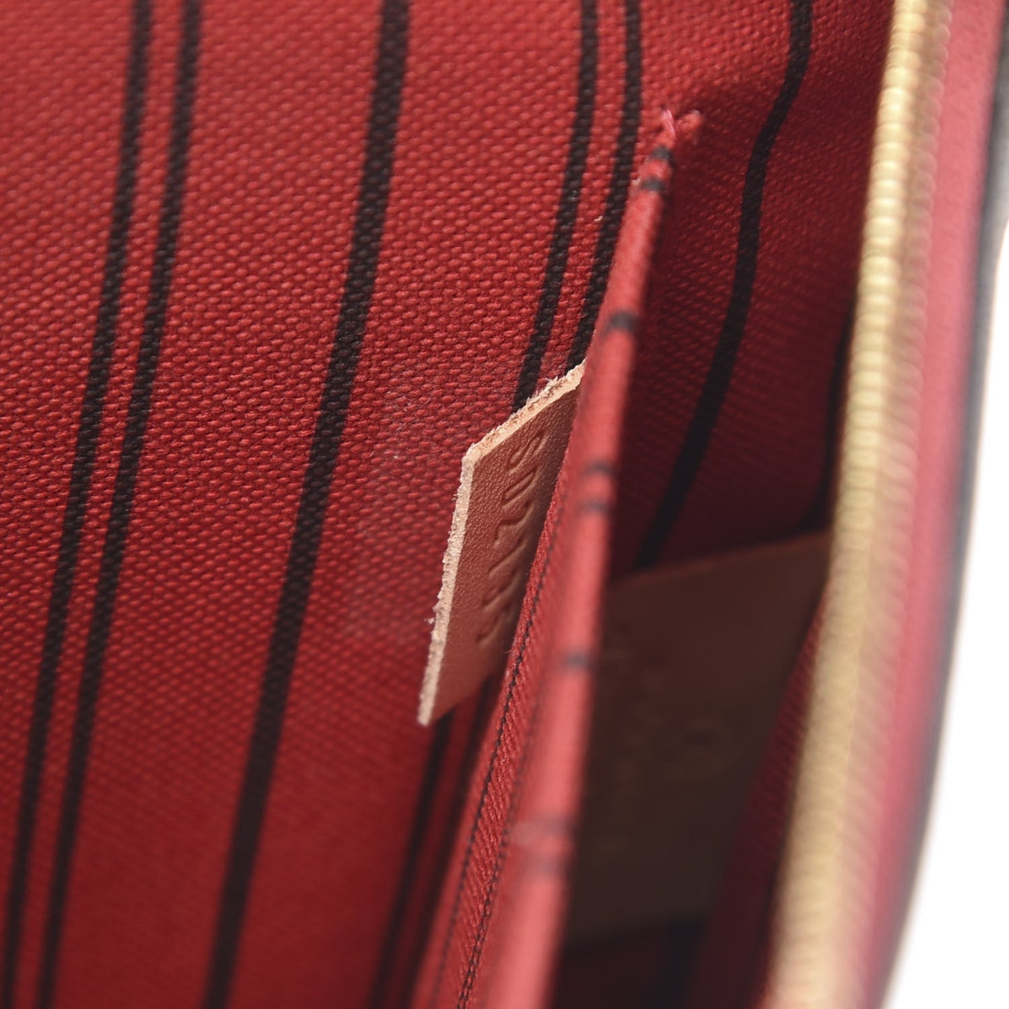 Monogram Neverfull MM GM Pochette Cherry