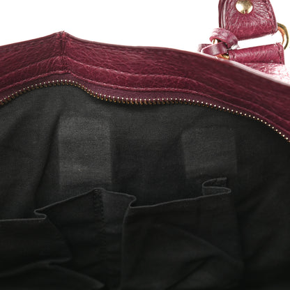 Balenciaga Agneau Giant 12 Gold Hardware City Violet Prune 9 of 10