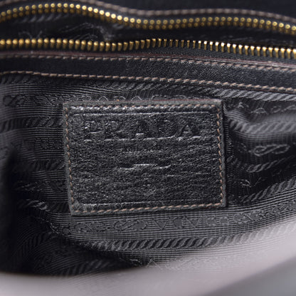 Prada Cervo Deerskin Bag Black 9 of 21