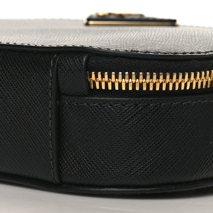 Prada Saffiano Lux Odette Belt Bag Black 8 of 8