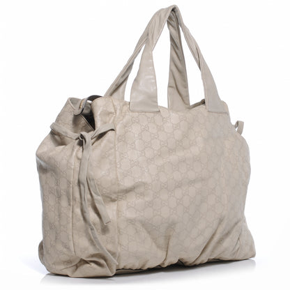 Gucci Guccissima Large Hysteria Tote Off White 3 of 7