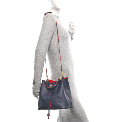 Louis Vuitton Empreinte Neonoe MM Marine Rouge 2 of 9
