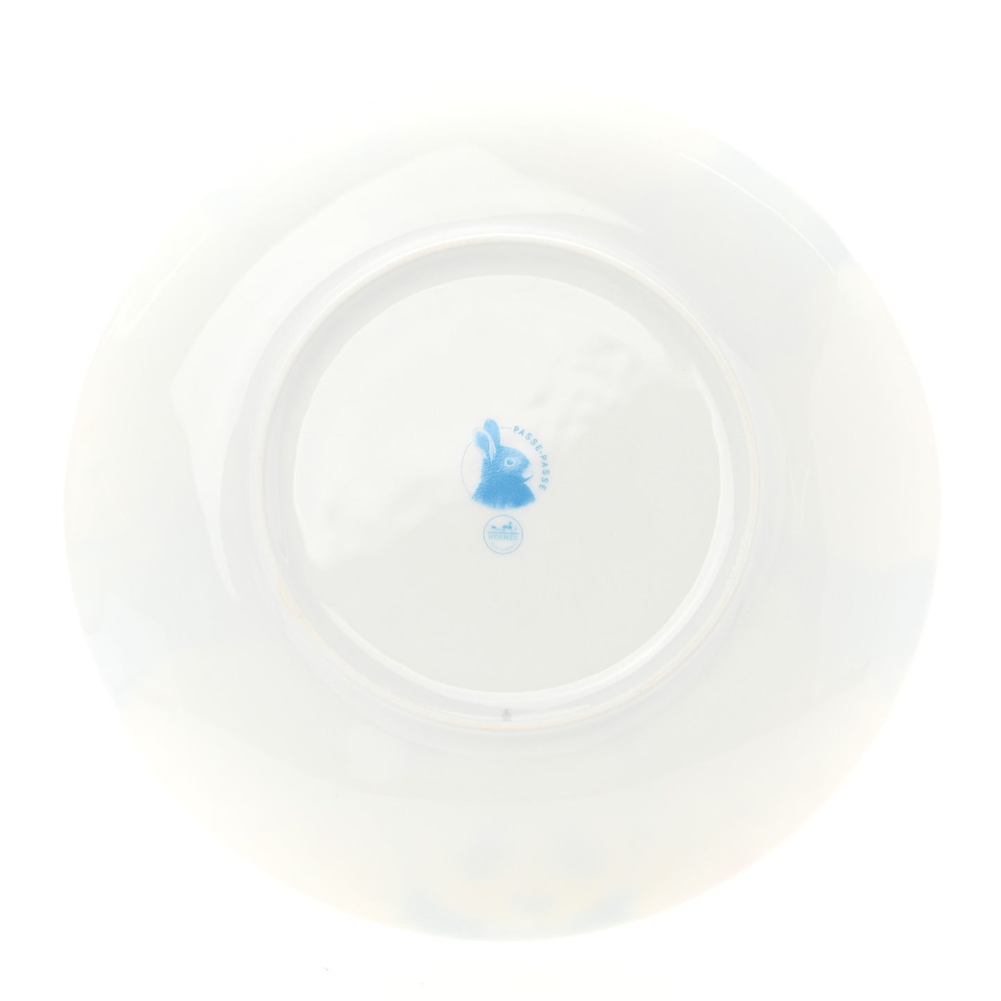 Porcelain Passe-Passe Dessert Plate