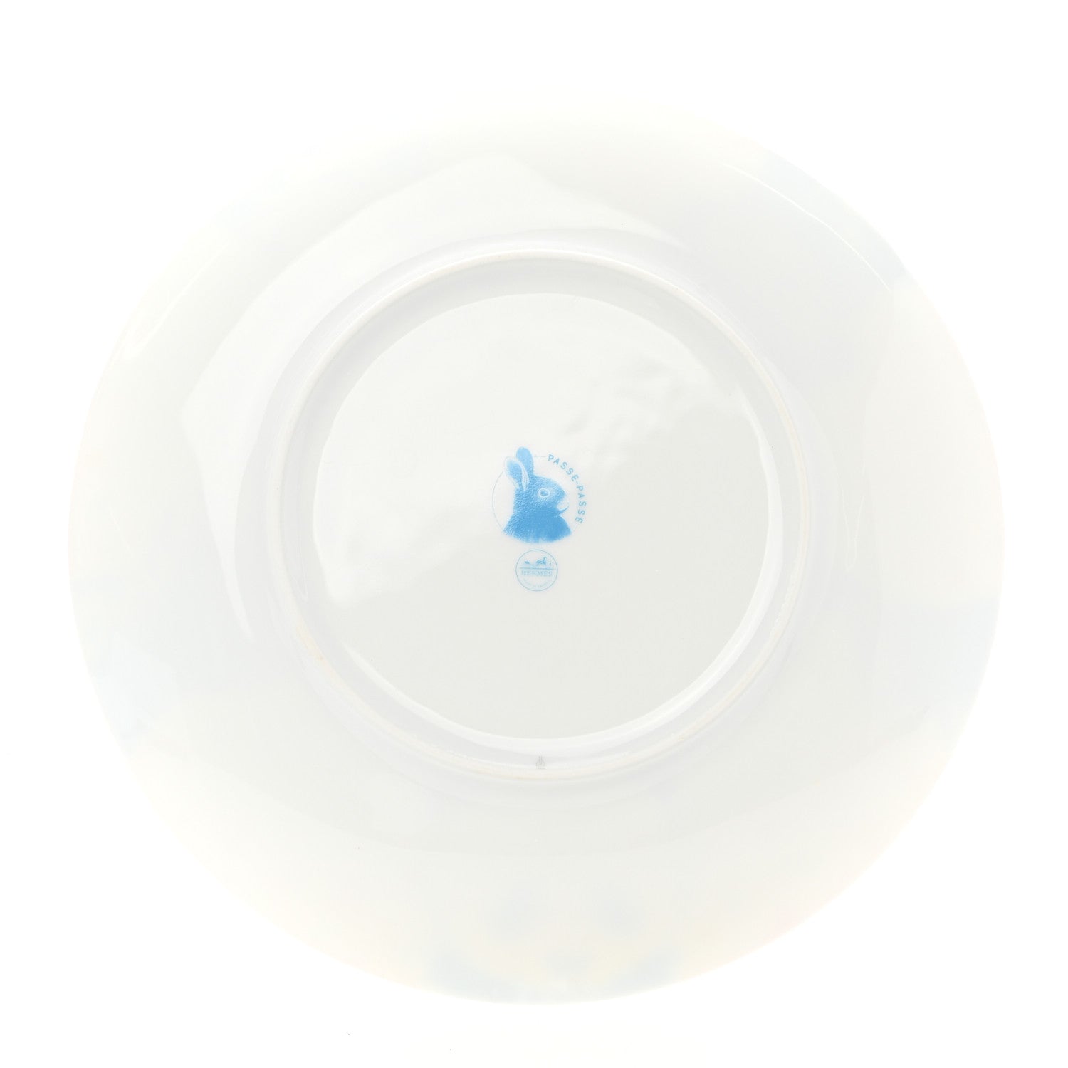Hermes Porcelain Passe-Passe Dessert Plate 3 of 7