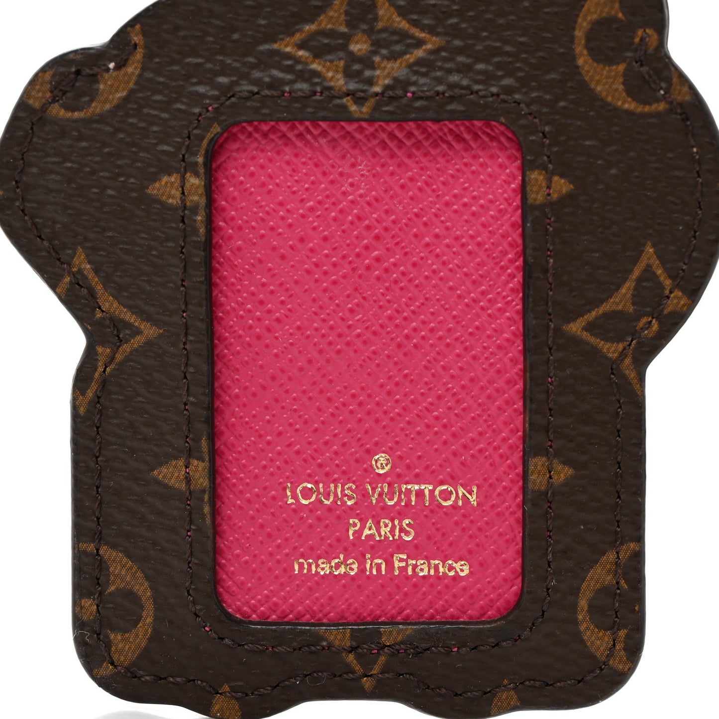 Monogram Calfskin Vivienne Funfair Bag Charm Key Holder