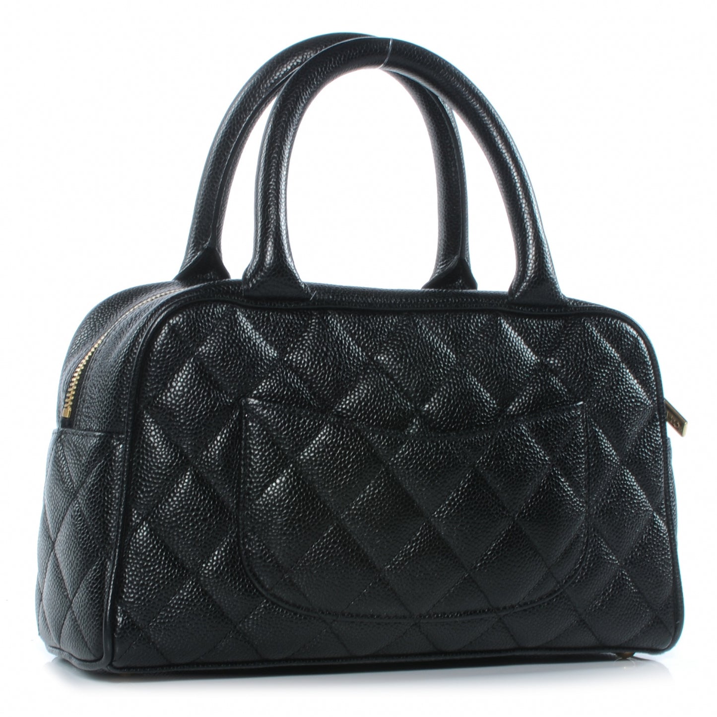 Caviar Small Bowler Black
