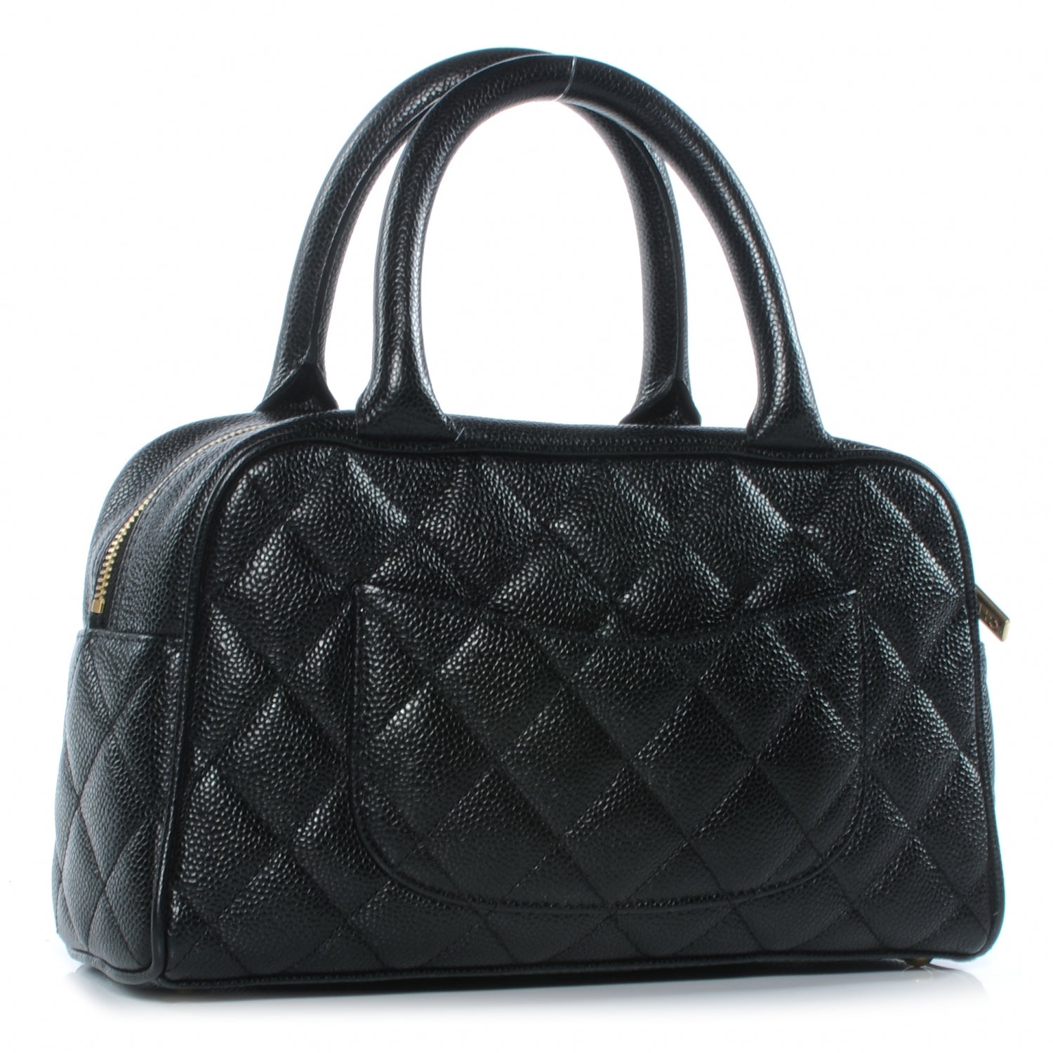 Chanel Caviar Small Bowler Black 3 of 7