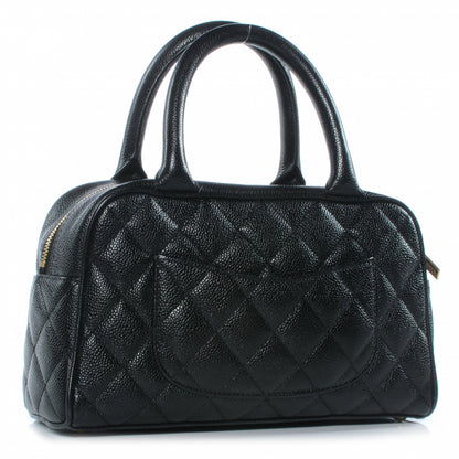 Chanel Caviar Small Bowler Black 3 of 7