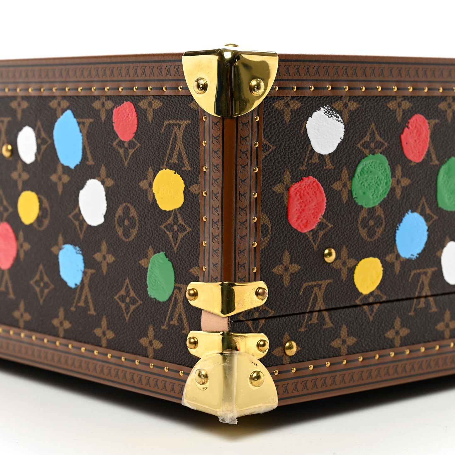 LV X YK Monogram Dots Bisten 80 Multicolor