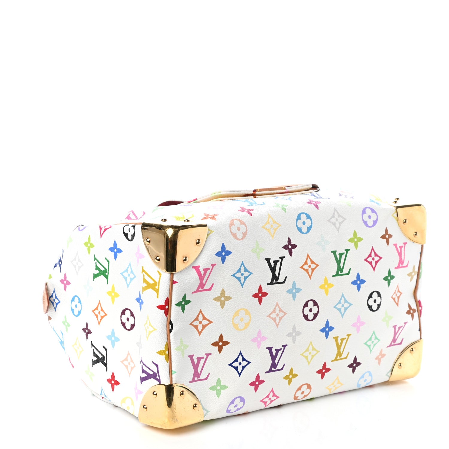 Louis Vuitton Monogram Multicolor Speedy 30 White 4 of 8