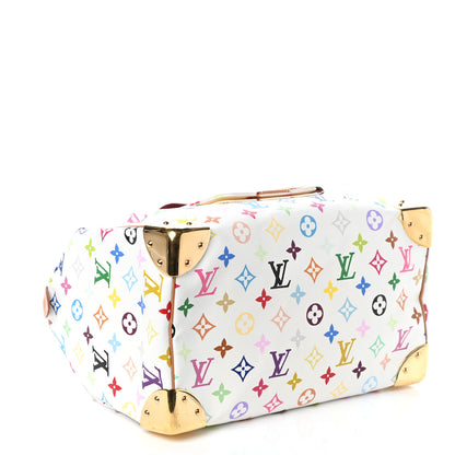 Louis Vuitton Monogram Multicolor Speedy 30 White 4 of 8