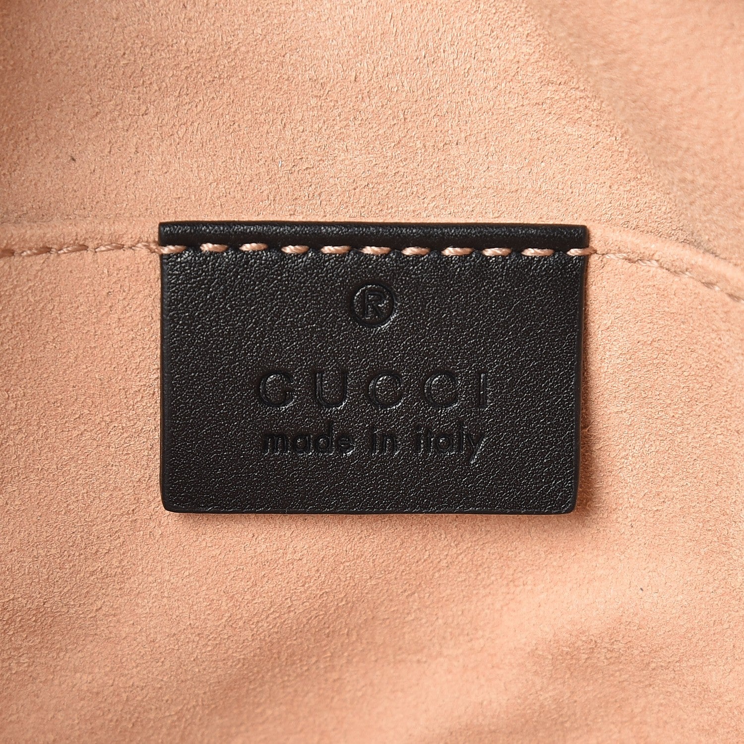 Gucci Calfskin Matelasse GG Marmont Belt Bag 95 38 Black 6 of 8