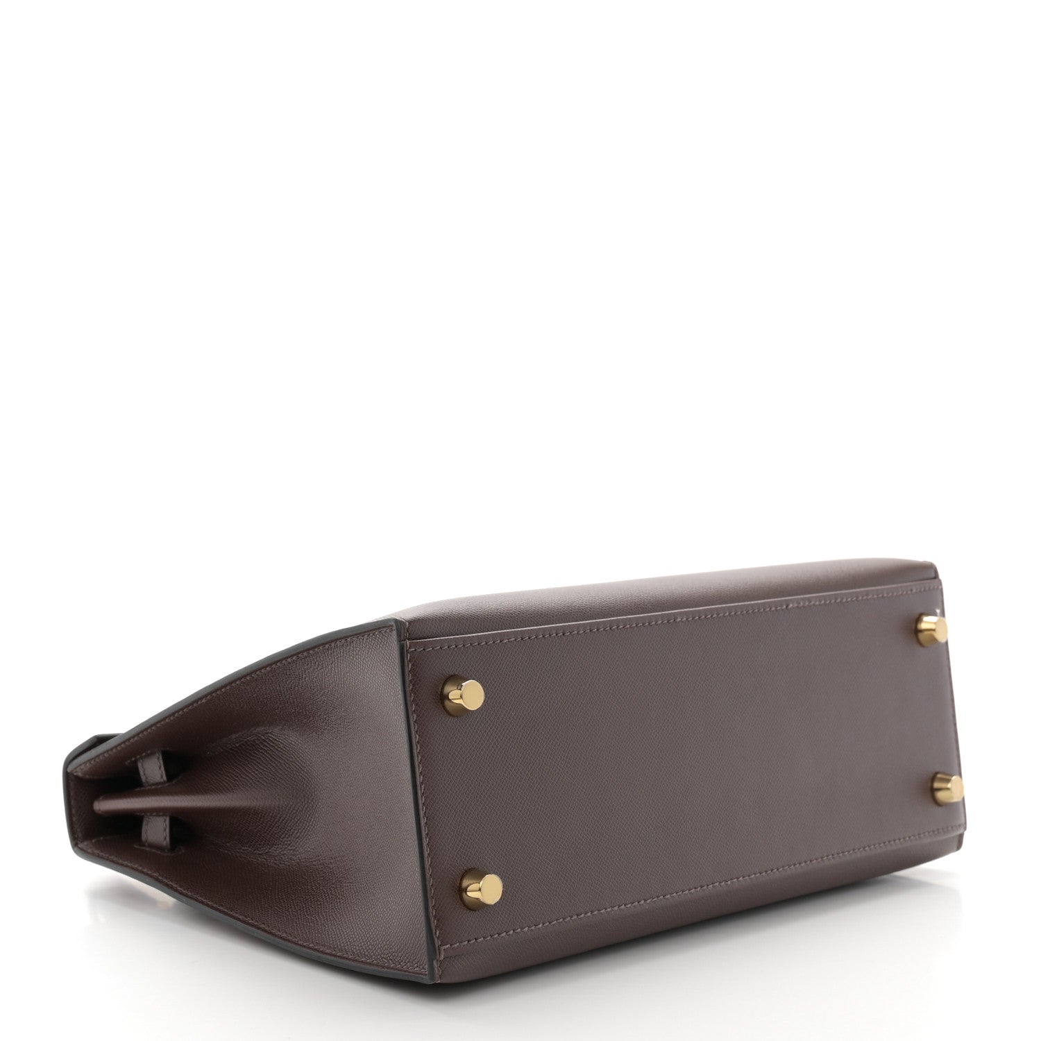 Hermes Madame Calfskin Kelly Sellier 25 Moka 4 of 11