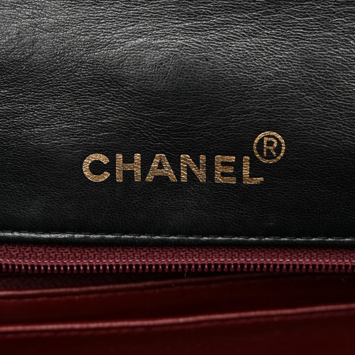 Lambskin Quilted Small Single Flap Black