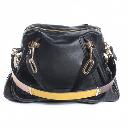 Chloe Leather Medium Military Paraty Black 3 of 7