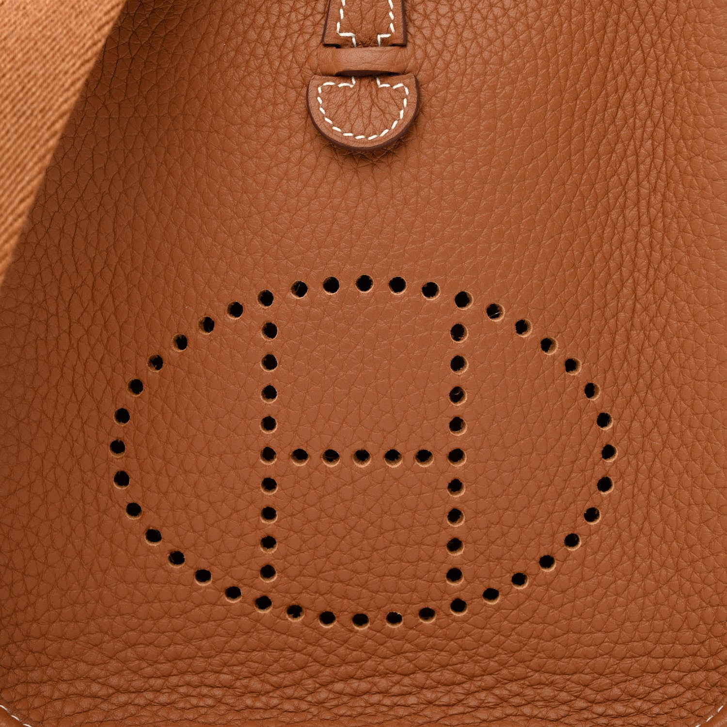 Hermes Taurillon Clemence Evelyne TPM Gold 8 of 11