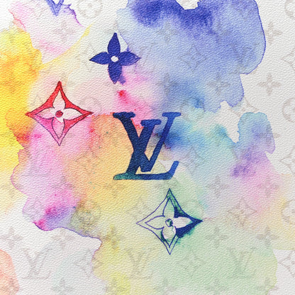 Louis Vuitton Monogram Watercolor Horizon 55 Multicolor 8 of 14