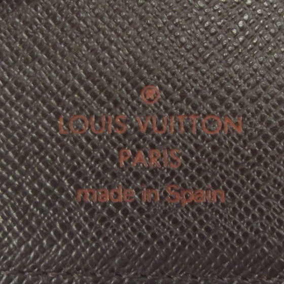 Damier Ebene Small Ring Agenda