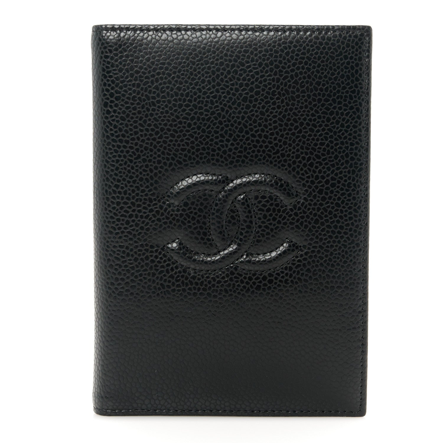 Chanel Caviar Timeless Passport Holder Black 1 of 9