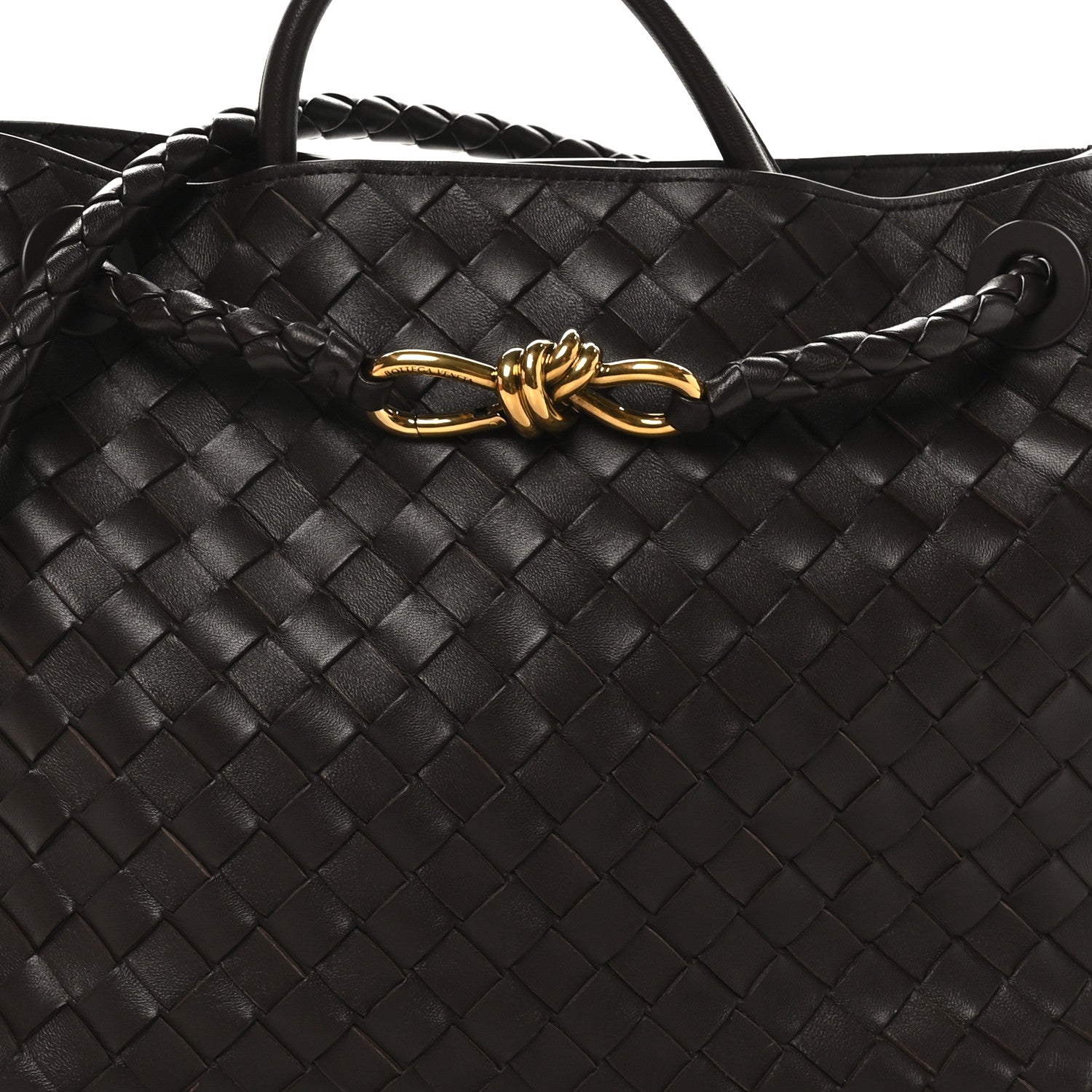 Bottega Veneta Nappa Intrecciato Medium Andiamo Shoulder Bag Fondant 7 of 9
