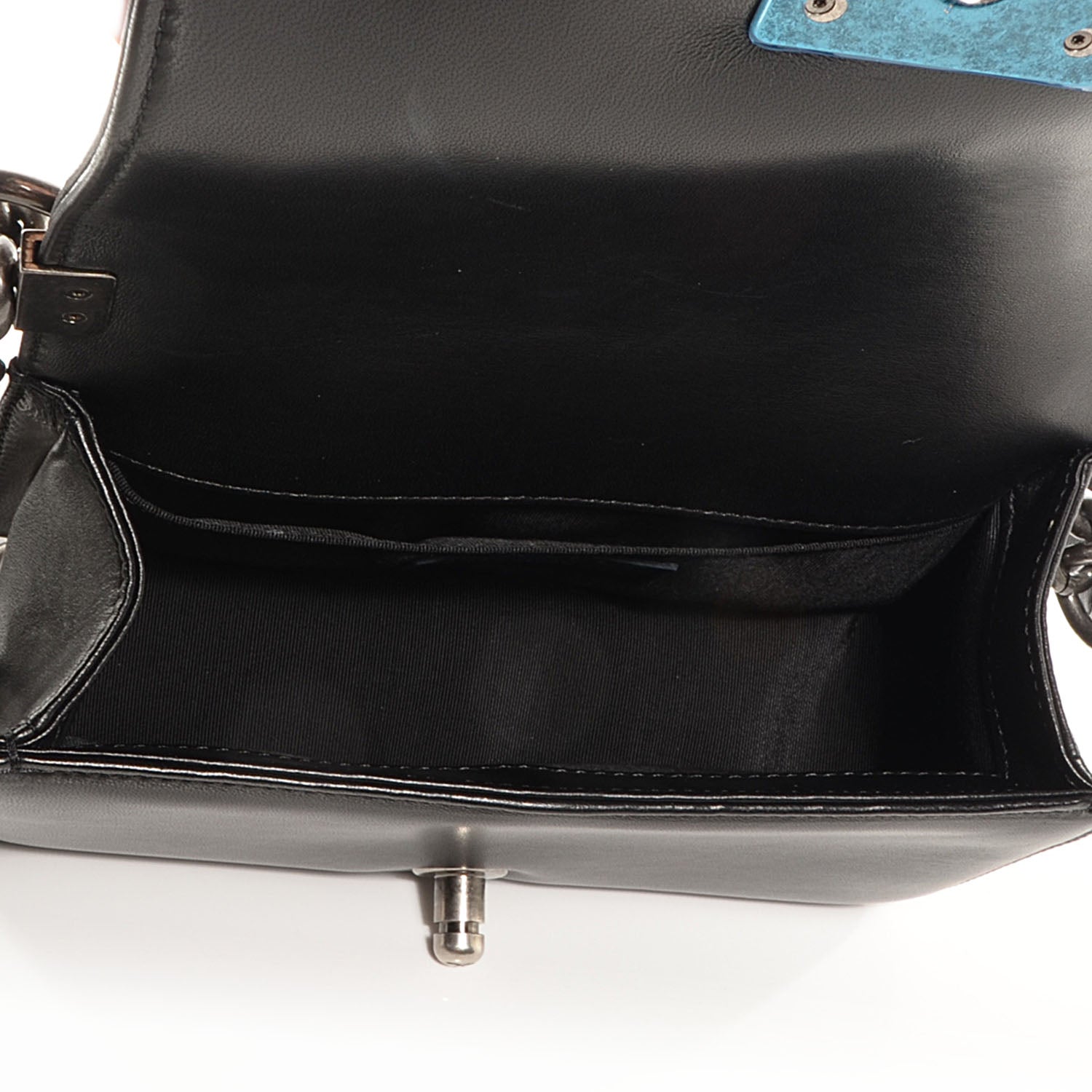 Chanel Lambskin Quilted Small Boy Flap Black 5 of 7