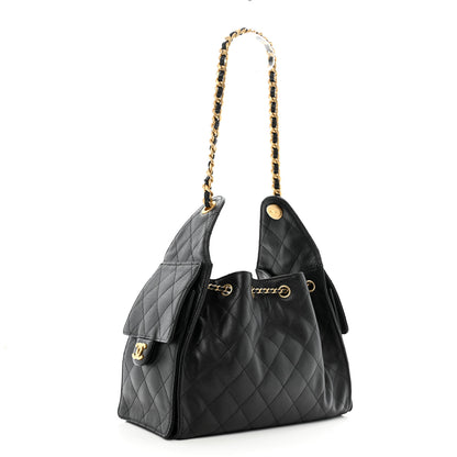 Chanel Caviar Quilted Small Chanel 25 Handbag Black 3 of 11