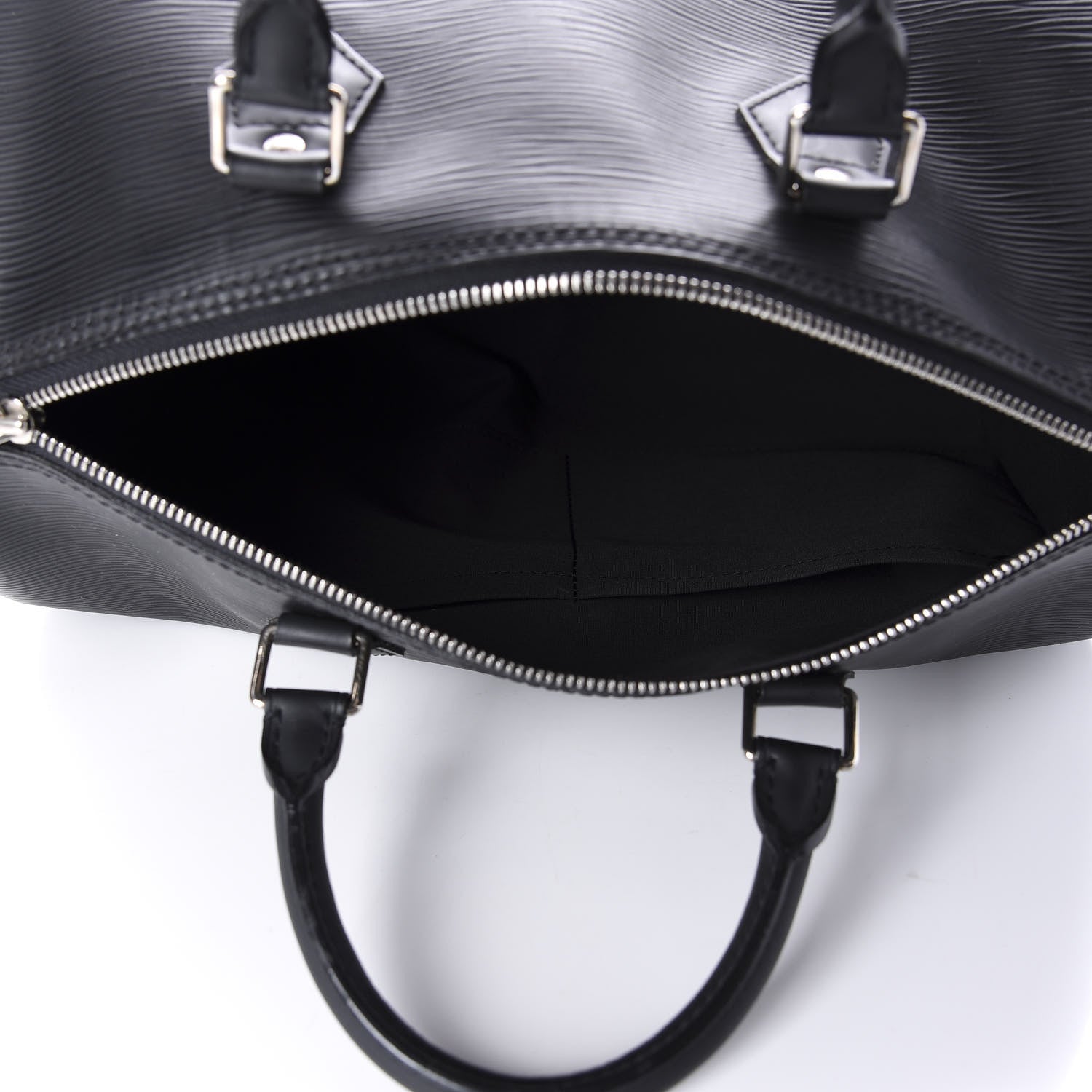Louis Vuitton Epi Speedy 35 Black 5 of 11