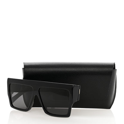 Celine Acetate Chunky Rectangle Sunglasses CL 40092I Black 11 of 11