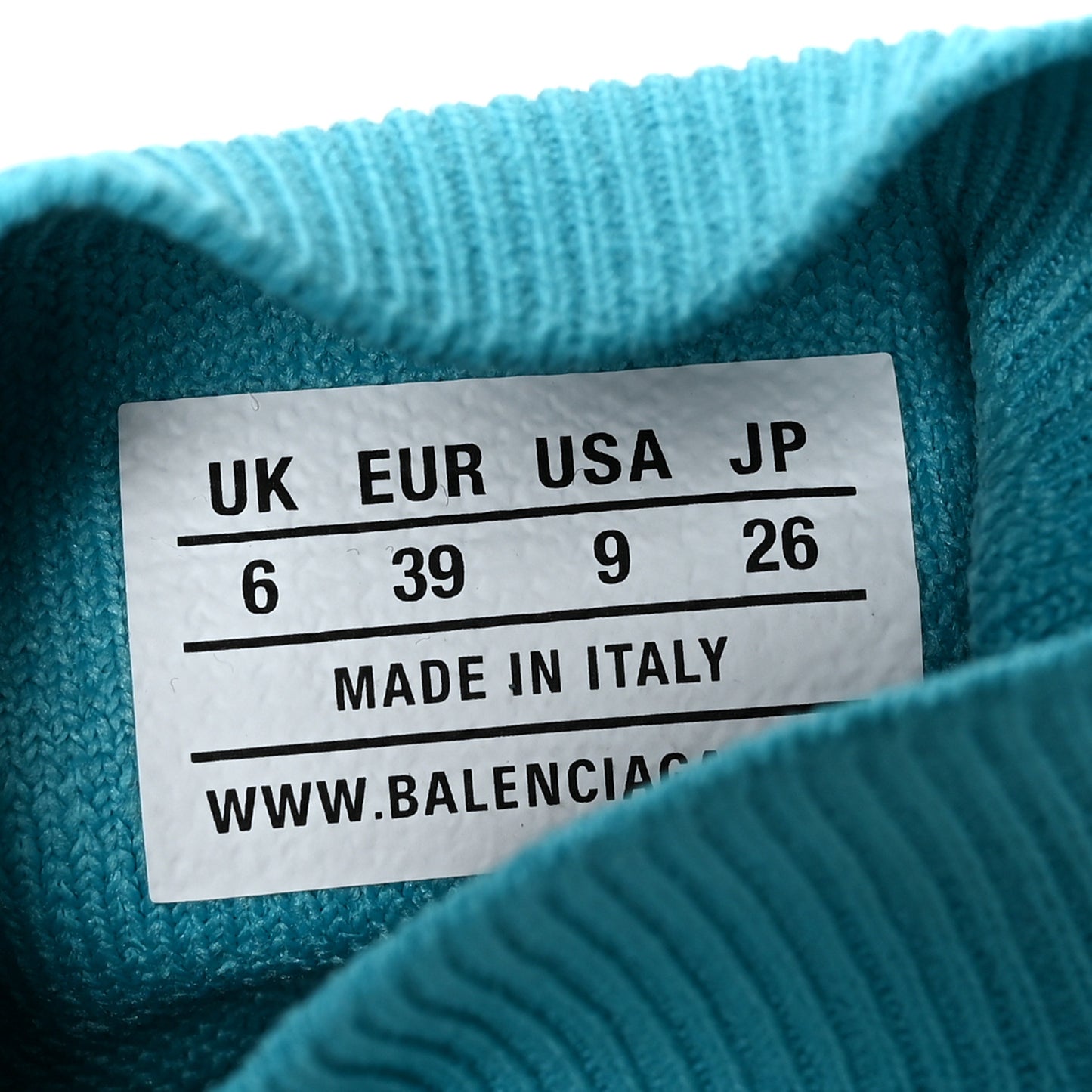 Technical 3D Recycled Knit Clear Sole Womens Speed Sneakers 39 Light Blue