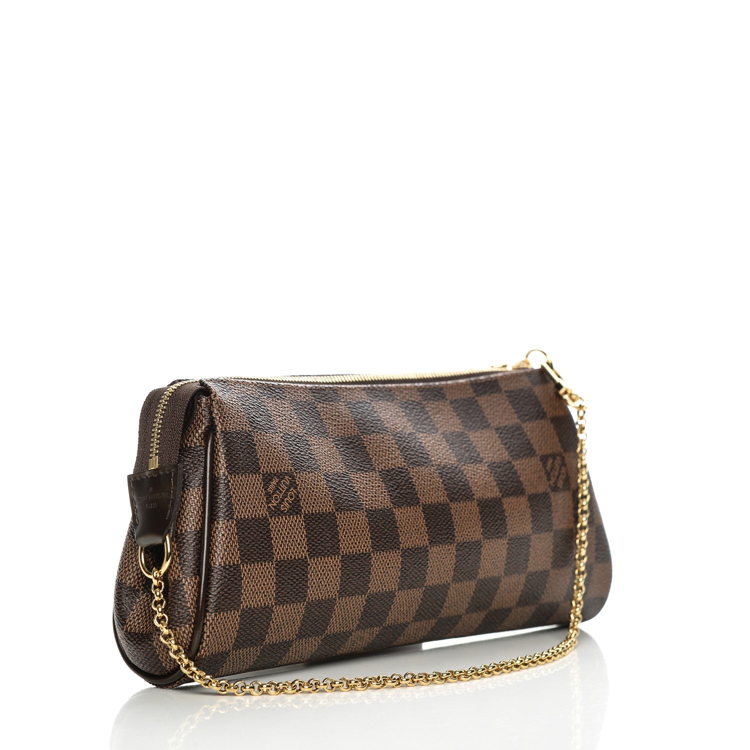 Louis Vuitton Damier Ebene Eva Clutch 3 of 6